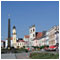 Bansk Bystrica - the main square with a monument [new window]