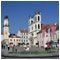 Bansk Bystrica - the main square with a fountain [new window]