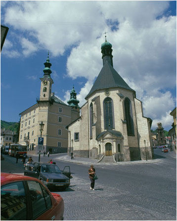 Bansk tiavnica - nov kostol Sv. Katarny