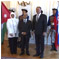 Handing-over of letters of credence by Ambassador of the Hashemite Kingdom of Jordan H. E. Hussam Al HUSSEINI - Bratislava - Presidential Palace 21 July 2014 [new window]