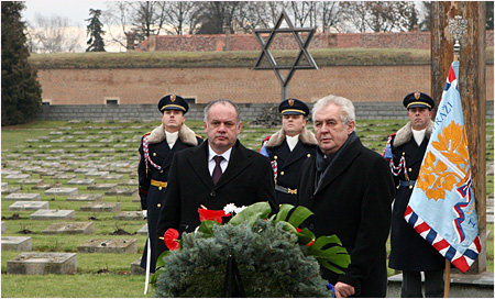 26.1.2015 - 70. výročie oslobodenia koncentračných táborov, Terezín, Česká republika