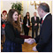 28.1.2015 - Prezident Andrej Kiska prijal ocenených z Dobrovoľník roka 2014 [nové okno]