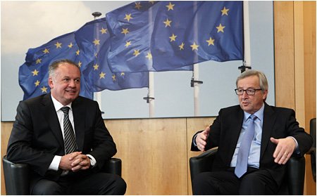 3.3.2015 - Rokovanie s predsedom Európskej komisie Jeanom-Claudom Junckerom