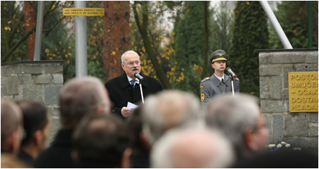 Pietna spomienka pri prleitosti Da boja za slobodu a demokraciu - 17.11.2009