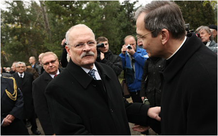 Pietna spomienka pri prleitosti Da boja za slobodu a demokraciu - 17.11.2009