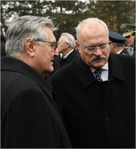 Pietna spomienka pri prleitosti Da boja za slobodu a demokraciu - 17.11.2009