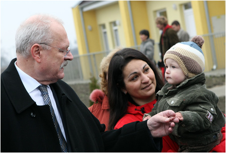 Prezident SR navtvil Krov Brod - 27.11.2009