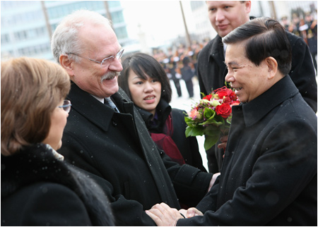 Vietnamsk prezident na oficilnej nvteve Slovenska - 17.12.2009