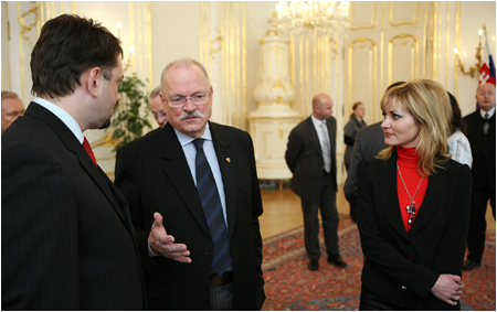 Prezident SR prijal lenov petinho vboru udia pre lesy - 4.2.2010