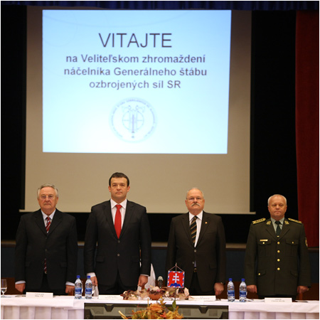 Prezident SR sa zastnil Veliteskho zhromadenia Generlneho tbu Ozbrojench sl SR - 9.2.2010