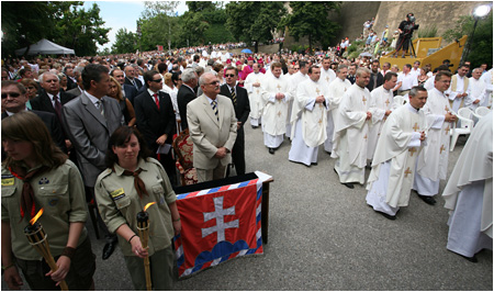 5.7.2010 - Prezident SR na cyrilo-metodskej nrodnej pti v Nitre