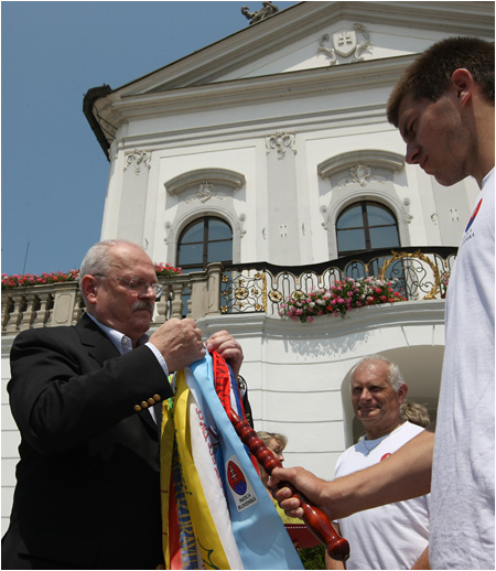 1.7.2010 - Prezident SR prijal tafetu Matice slovenskej