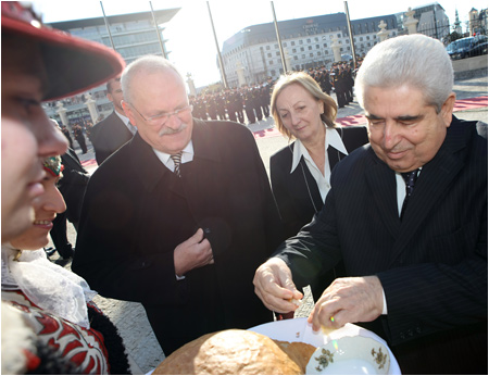 11.11.2010 - Cypersk prezident Christofias na oficilnej nvteve Slovenskej republiky