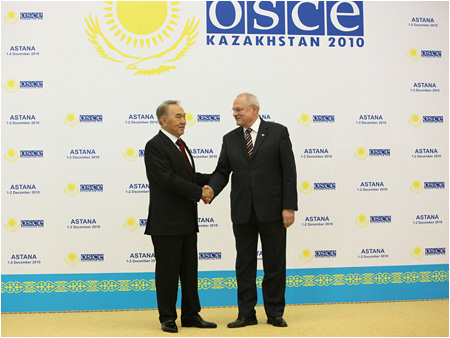 1.12.2010 - Prezident SR na summite OBSE v kazaskej Astane