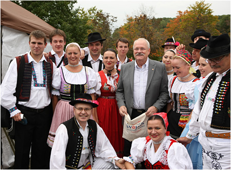 26.9.2010 - Prezident SR sa zastnil na Festivale slovenskho dedistva v Holmdel, New Jersey