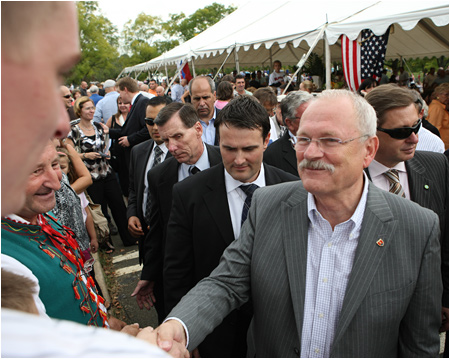 26.9.2010 - Prezident SR sa zastnil na Festivale slovenskho dedistva v Holmdel, New Jersey