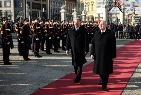 20.1.2011 - Maarsk prezident na oficilnej nvteve Slovenskej republiky