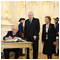 15.4.2011 - Taliansky prezident Giorgio Napolitano s manelkou na oficilnej nvteve Slovenska [nov okno]