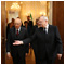 15.4.2011 - Taliansky prezident Giorgio Napolitano s manelkou na oficilnej nvteve Slovenska [nov okno]