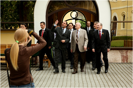 27.4.2011 - Prezident SR na pracovnom vjazde v Komrne