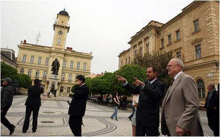 27.4.2011 - Prezident SR na pracovnom vjazde v Komrne