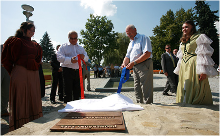 25.8.2011 - Prezident Ivan Gaparovi navtvil Bardejov