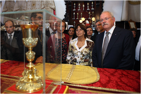 7.9.2011 - Prezident SR s manelkou na oficilnej nvteve Malty