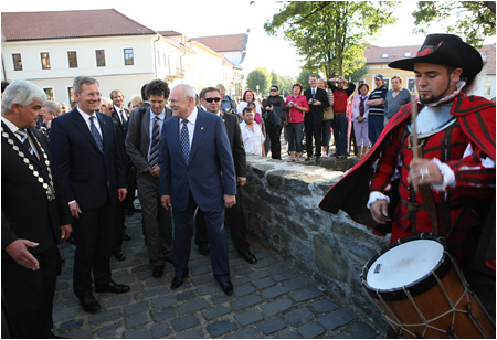 27.9.2011 - Nemeck prezident Christian Wulff na nvteve Slovenska, Kemarok