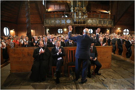 27.9.2011 - Nemeck prezident Christian Wulff na nvteve Slovenska, Kemarok