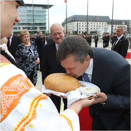 17.6.2011 - Oficilna nvteva v SR - J. E. Viktor Fedorovy Janukovy, prezident Ukrajiny