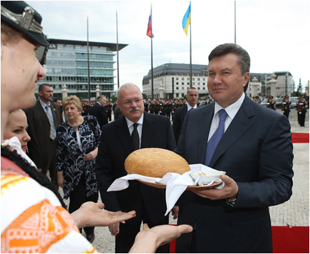 17.6.2011 - Oficilna nvteva v SR - J. E. Viktor Fedorovy Janukovy, prezident Ukrajiny