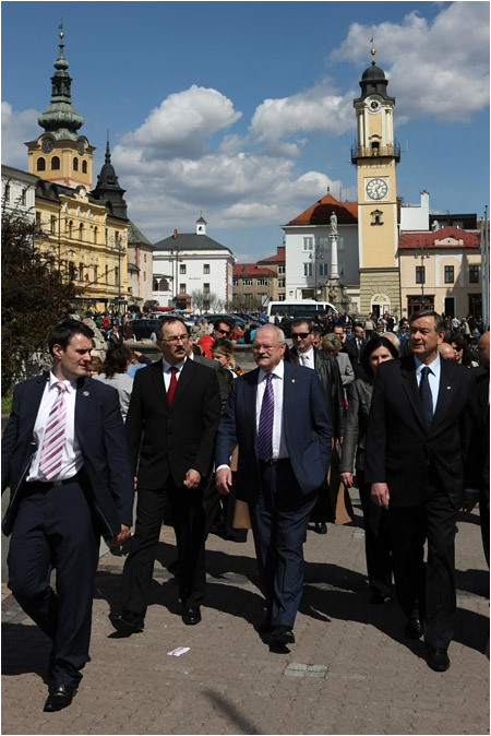 13.4.2012 - Slovinsk prezident na oficilnej nvteve Slovenskej republiky