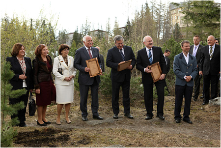 6.5.2012 - Summit prezidentov krajn V4 - Vysok Tatry