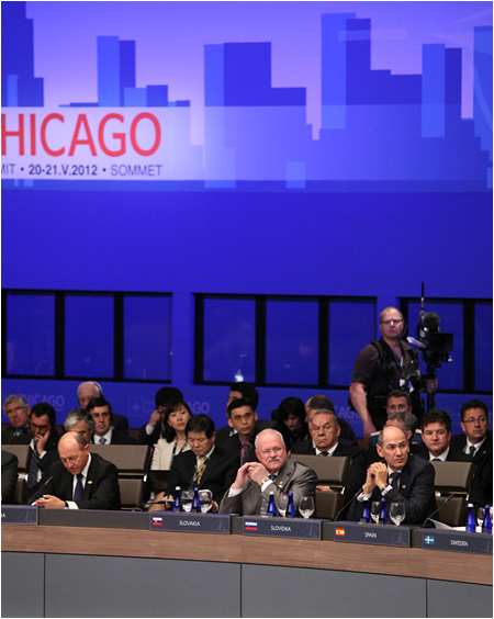 21.5.2012 - Prezident SR na Summite NATO v Chicagu, USA