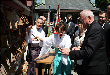 26.6.2012 - Oficilna nvteva prezidenta SR Ivana Gaparovia v Japonsku