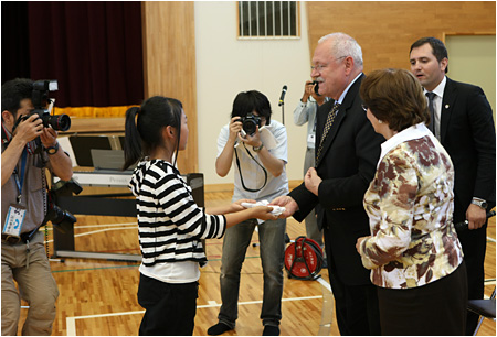 26.6.2012 - Oficilna nvteva prezidenta SR Ivana Gaparovia v Japonsku