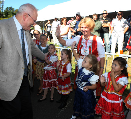 23.9.2012 - Prezident SR na Festivale slovenskho dedistva v Holmdel, New Jersey