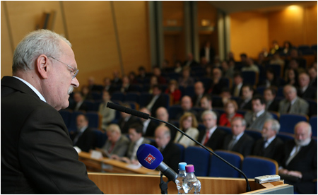 27.4.2010 - Prezident SR navtvil Slovensk akadmiu vied