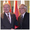 President Ivan Gaparovi with President of the European Parliament Josep Borell, Brussels, 24 November 2005 [new window]