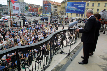 Inaugurcia, Prezidentsk palc, Bratislava, 15. 6. 2004