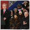 President Ivan Gaparovi during the public appearance of President of the USA George Bush within the Bush-Putin Summit, Bratislava, Hviezdoslavovo Square, 25 February 2005 [new window]