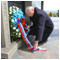 On the occasion of celebrating the 60th anniversary of the Second World War, President of the Slovak Republic  Ivan Gaparovi attended the solemn act of laying wreaths at Slavn in Bratislava, 8 May 2005 [new window]