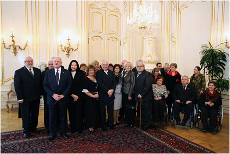 Prezidentsk pr prijal zstupcov Slovenskej humanitnej rady