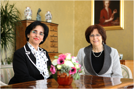 First Lady met wives of new Ambassadors of Armenia and Tunisia