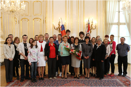 V4 teachers and students met with the First Lady