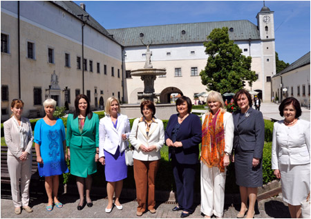 First Ladies program during the 18th Central Europe Summit of Heads of State
