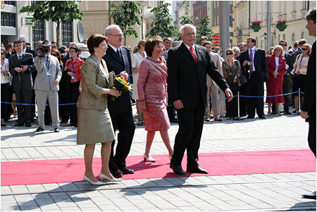 Silvia Gaparoviov prijala pozvanie sprevdza Prezidenta SR na 14. summite prezidentov stredoeurpskych krajn v eskej Republike