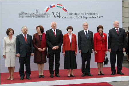 Summit of the V4 countries in Hungary