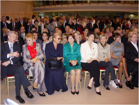 Pani Silvia Gaparoviov na medzinrodnom festivale BibliObraz 2007 v Moskve