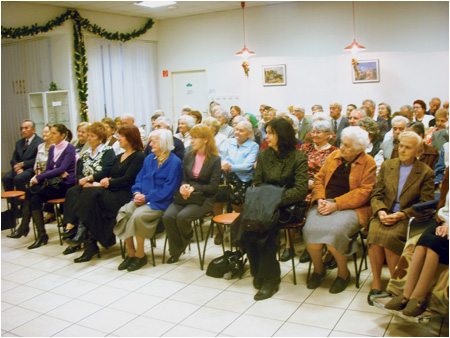 Seniors in Lama enjoyed the visit of the First lady